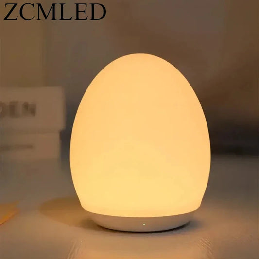 Portable Egg Shaped Nursery Night Light