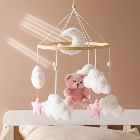 Soft Felt Animal Crib Mobile